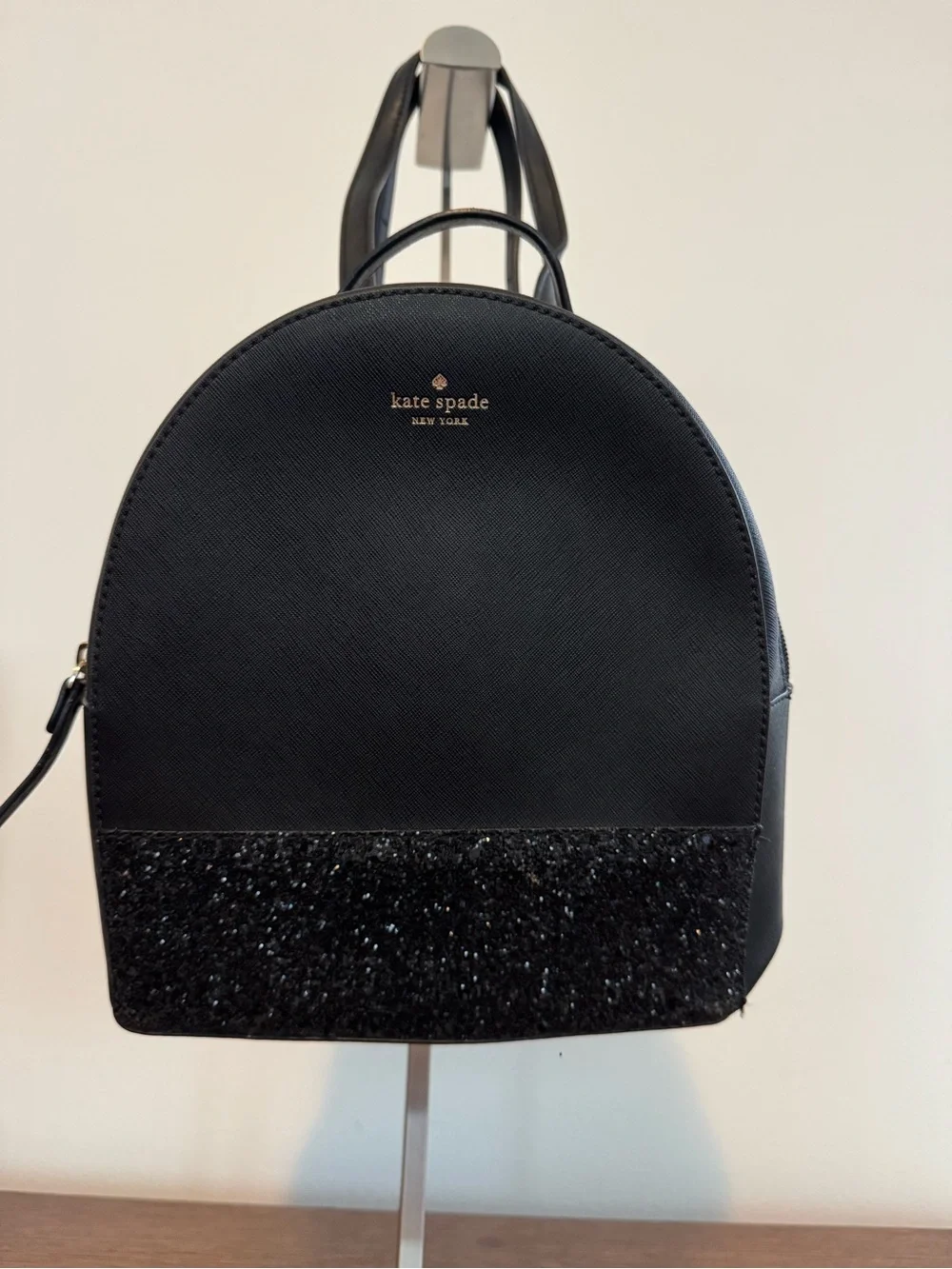 NWOT Kate Spade Greta Court Sammi Mini Backpack with Glitter Trim